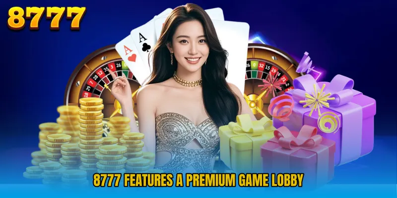8777 Features a Premium Game Lobby
